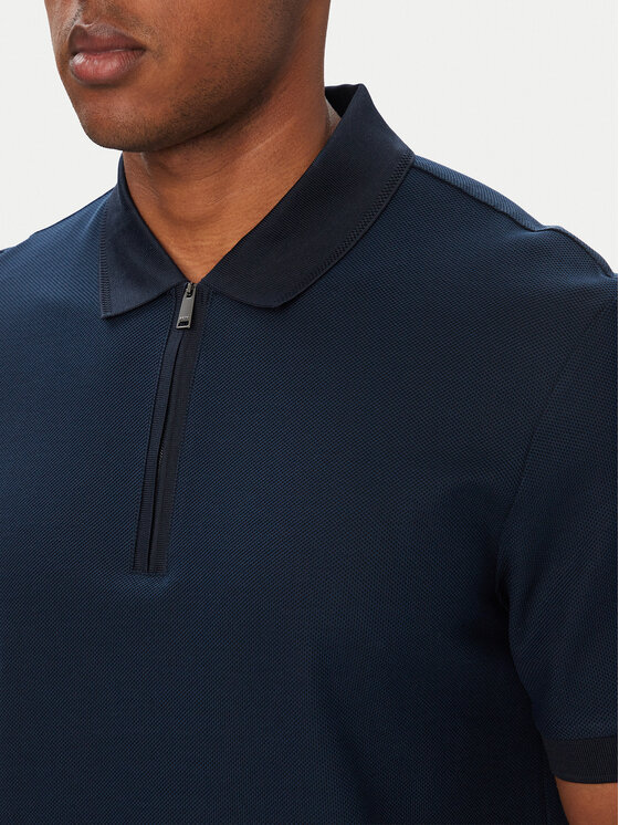 BOSS BOSS Polo marškinėliai H-Pei 88 50565320 Tamsiai mėlyna Regular Fit