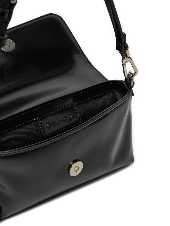 Calvin Klein Calvin Klein Torebka Ck Must Dbl Strap Mini Bag_Shiny K60K612772 Czarny