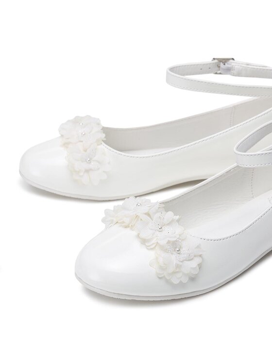 Nelli Blu Nelli Blu Nizki čevlji CM210410-4A Bela