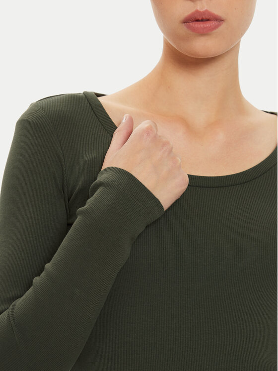 Pepe Jeans Pepe Jeans Blusa Finny PL505955 Verde Regular Fit