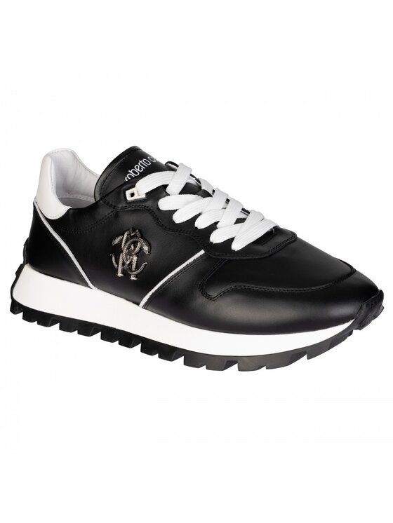Roberto Cavalli Roberto Cavalli Sneakersy 22541 A CALF PASHA Černá