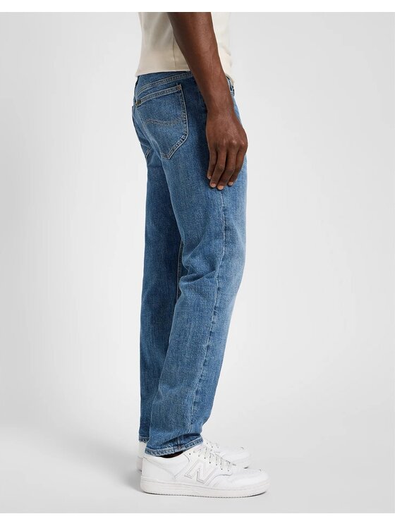 Lee Lee Jeansy Rider Niebieski Slim Fit