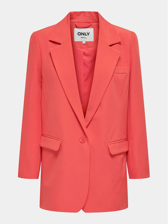 ONLY ONLY Marynarka Lana-Berry 15245698 Różowy Oversize