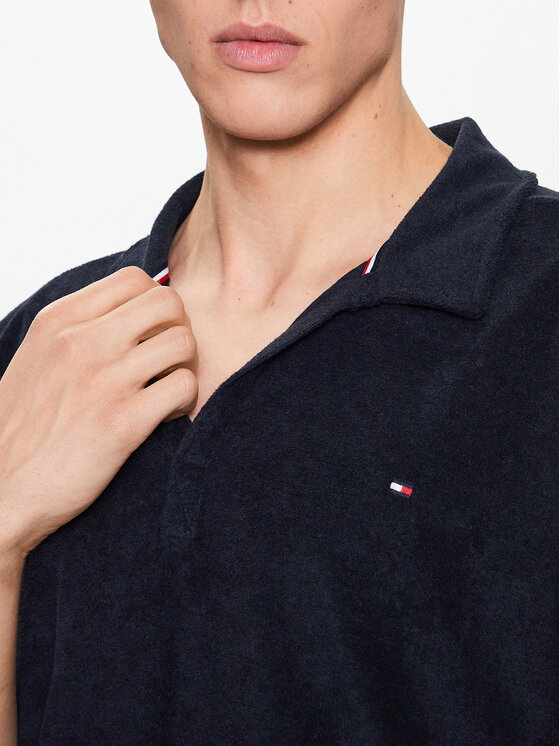 Tommy Hilfiger Tommy Hilfiger Poloshirt Terry UM0UM02789 Dunkelblau Regular Fit