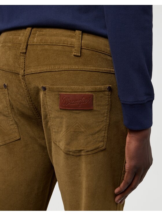 Wrangler Wrangler Jeansy GREENSBORO Brązowy Straight Leg