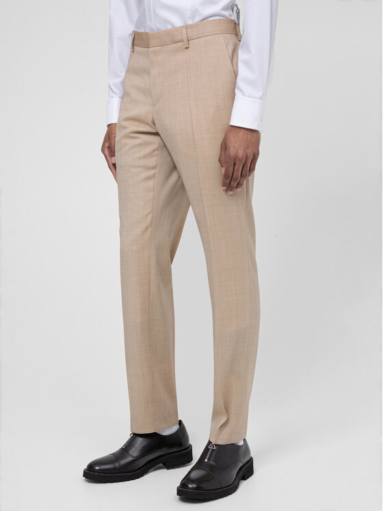 HUGO Hugo Garnitur Henry/Griffin182 50383520 Beżowy Slim Fit