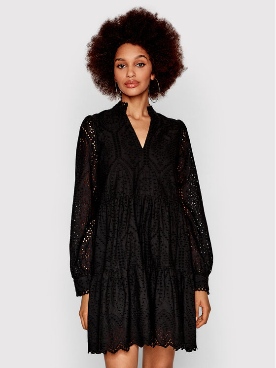 YAS YAS Ежедневна рокля Holi 26027162 Черен Relaxed Fit