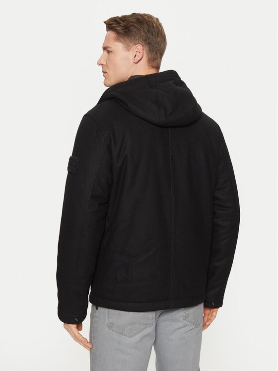 Stone Island Stone Island Prijelazna jakna 8115454F4 Crna Regular Fit