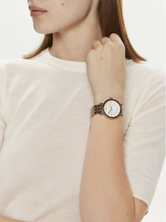 Skagen Skagen Zegarek Signatur Sport Lille SKW3136 Różowe złocenie