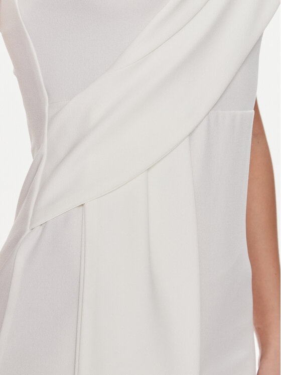 Rinascimento Rinascimento Abito da cocktail CFC0019379002 Bianco Regular Fit