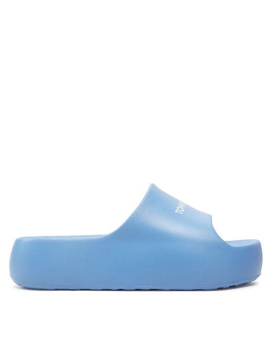 Tommy Jeans Tommy Jeans Чехли Tjw Chunky Flatform Slide EN0EN02586 Син