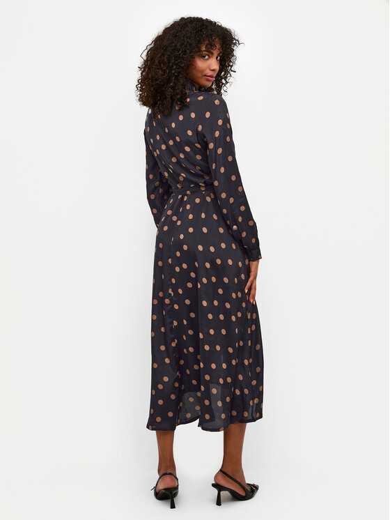 Kaffe Kaffe Rochie tip cămașă Oline 10551216 Negru Regular Fit