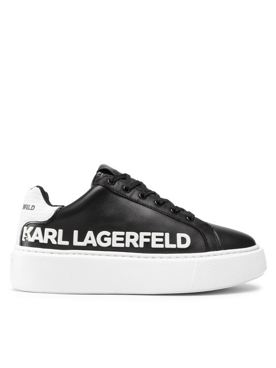 Sneakers KARL LAGERFELD KL62210 Black/White Lthr