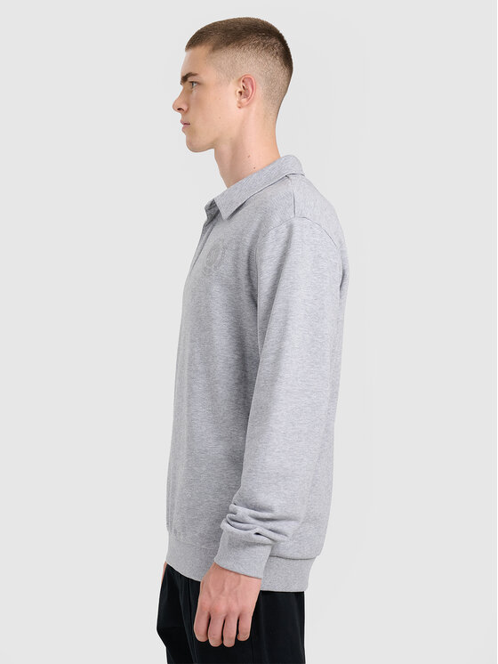 4F 4F Bluza MIDSHOP Szary jasny Regular Fit
