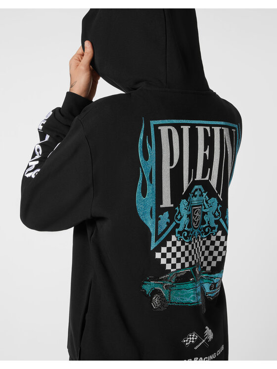 PHILIPP PLEIN PHILIPP PLEIN Bluza 22635 Czarny Regular Fit