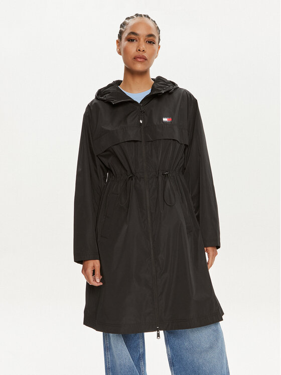 Tommy Jeans Tommy Jeans Parka Chicago DW0DW18305 Schwarz Regular Fit