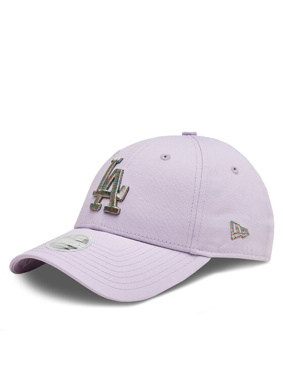 New Era Šilterica Wmns Metallic Logo 940 La Dodgers 60435262 Ljubičasta