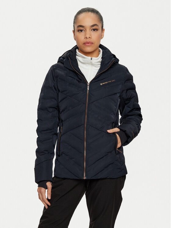Protest Lyžiarska bunda Apply 6610544 Čierna Slim Fit