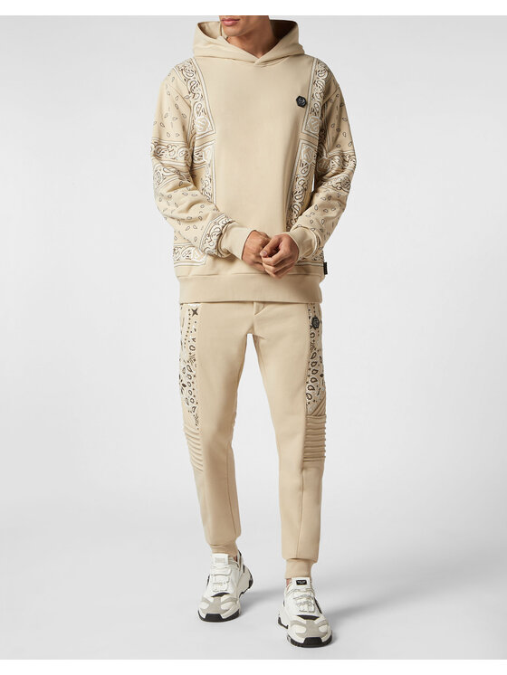 PHILIPP PLEIN PHILIPP PLEIN Bluza 2267 Beżowy Regular Fit