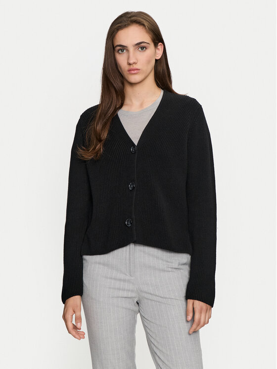 Marc O'Polo Marc O'Polo Kardigan 408 6059 61069 Crna Relaxed Fit