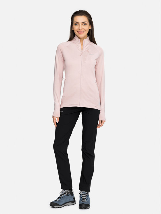Viking Viking Bluza Birger Lady Hoodie Różowy Regular Fit