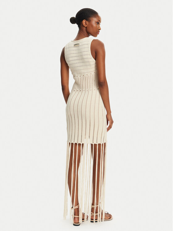 Patrizia Pepe Patrizia Pepe Trikotažinė suknelė 2A2916/K260-B823 Smėlio Regular Fit