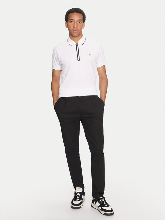 BOSS Boss Polo Philix 50519760 Bijela Regular Fit