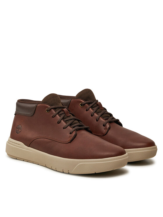Timberland Timberland Sneakersy SENECA BAY CHUKKA BOOT TB0A5UVN2011 Brązowy