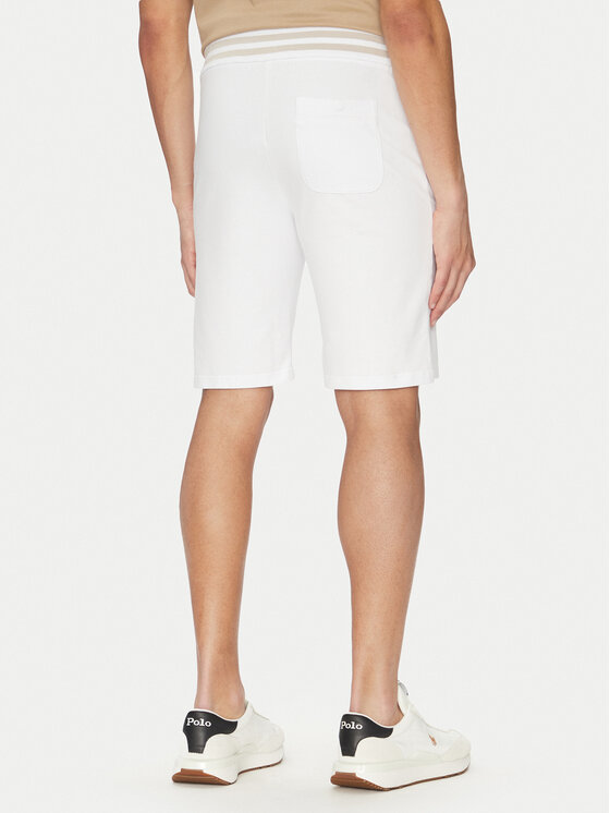 Paul&Shark Paul&Shark Αθλητικό σορτς 25411847 Λευκό Regular Fit