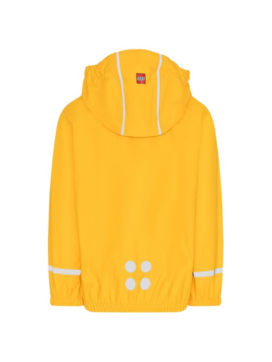 LEGO LEGO Kurtka przeciwdeszczowa JONATHAN 101 Żółty Regular Fit