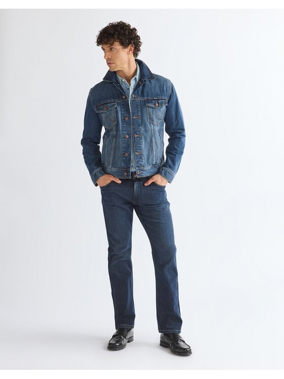 Wrangler Wrangler Jeansy GREENSBORO Niebieski Straight Leg