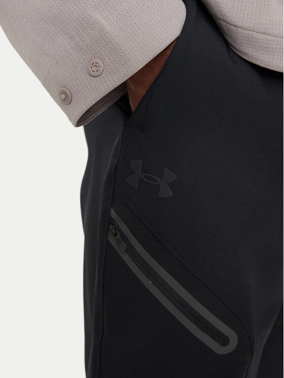 Under Armour Under Armour Pohodne hlače UA Unstoppable 1388823 Črna Loose Fit