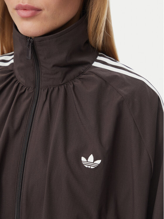 adidas adidas Bluza LG3960 Brązowy ciemny Oversize