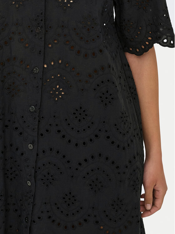ONLY ONLY Sommerkleid Valais 15357653 Schwarz Regular Fit