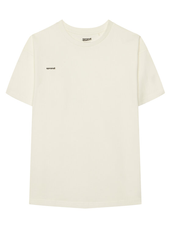 Sprandi Sprandi T-Shirt W126-SIBTS-1043-01X Bílá Regular Fit