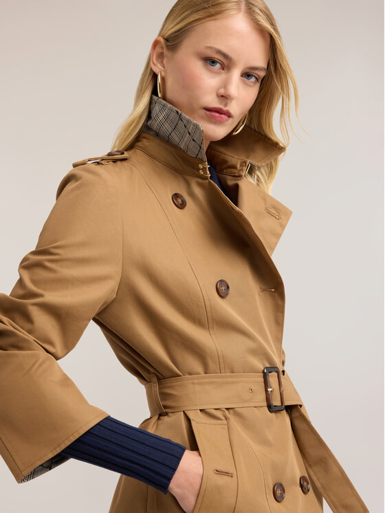 Motivi Motivi Cappotto invernale 0033Q000670N022 Marrone A-Line Fit