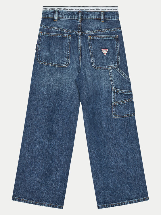 Guess Guess Blugi J5RA12 D45E0 Albastru Regular Fit