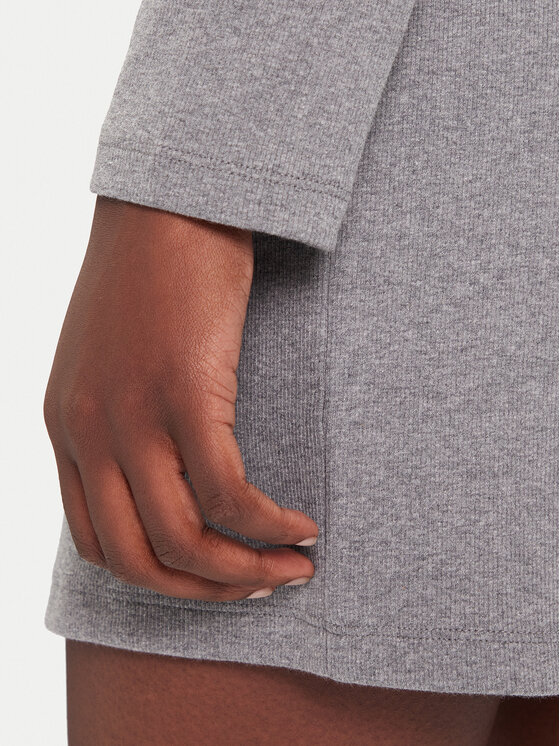 Calvin Klein Jeans Calvin Klein Jeans Ежедневна рокля Monologo LV047D214G Сив Slim Fit