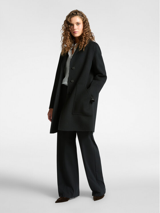 Elena Mirò Elena Mirò Cappotto 8134P000044N033 Nero Regular Fit