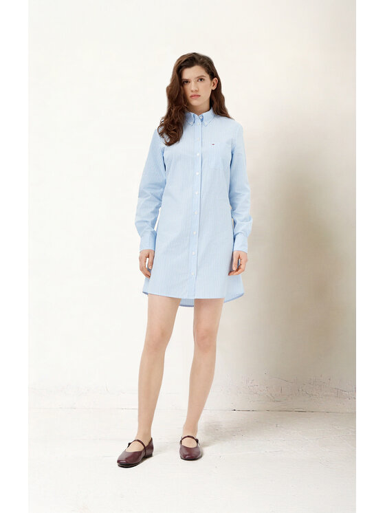 Tommy Jeans Tommy Jeans Ing ruha DW0DW20334 Kék Regular Fit