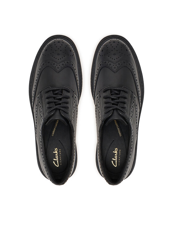 Clarks Clarks Oxfordky Orinoco3 Derby 26183170 Čierna