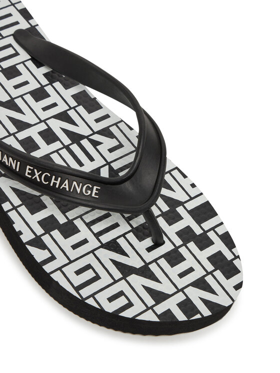 Armani Exchange Armani Exchange Flip-flops XUQ002 XV676 N814 Fekete