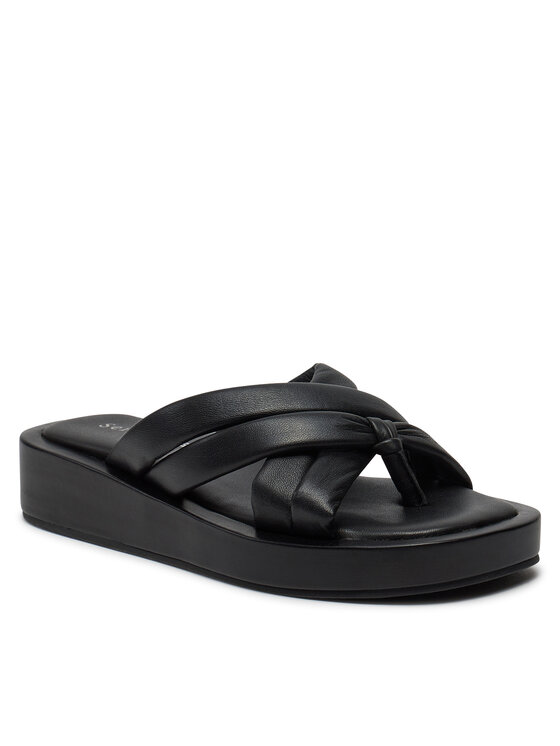 Sergio Bardi Sergio Bardi Flip-flops DELL-CHV-AC-01SB Fekete