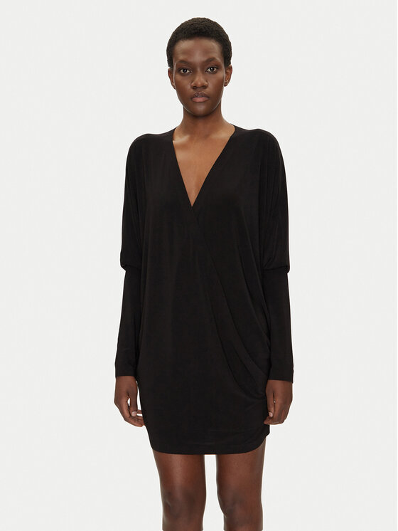 NORMA KAMALI NORMA KAMALI Rochie cocktail KK4243PLG66001 Negru Regular Fit