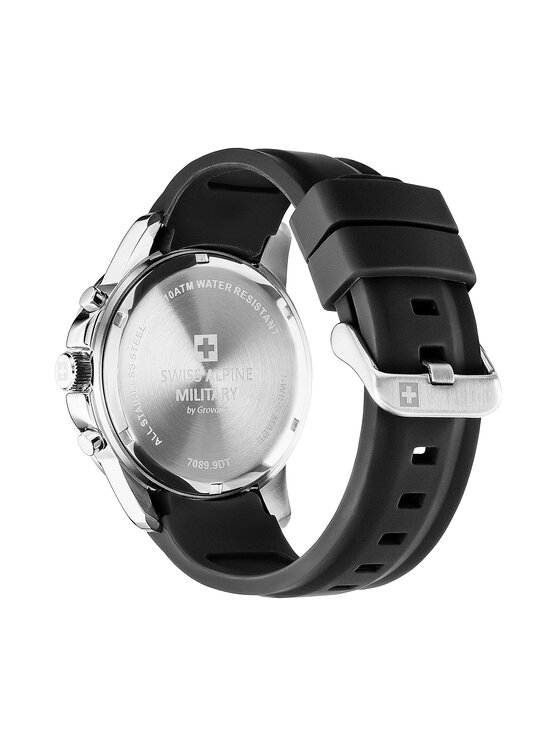 Swiss Alpine Military Swiss Alpine Military Часовник Douglas 7089.9837 Черен