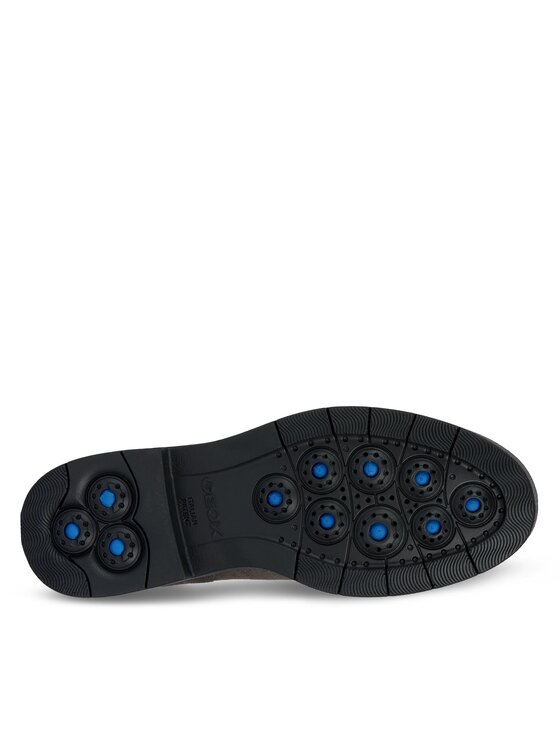 Geox Geox Kotníková obuv s elastickým prvkem D Spherica Ec1 D16QRC 00022 C9002 Šedá
