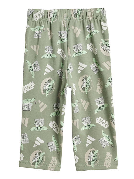 adidas adidas Dres Star Wars The Mandalorian™ JF3631 Zielony Regular Fit