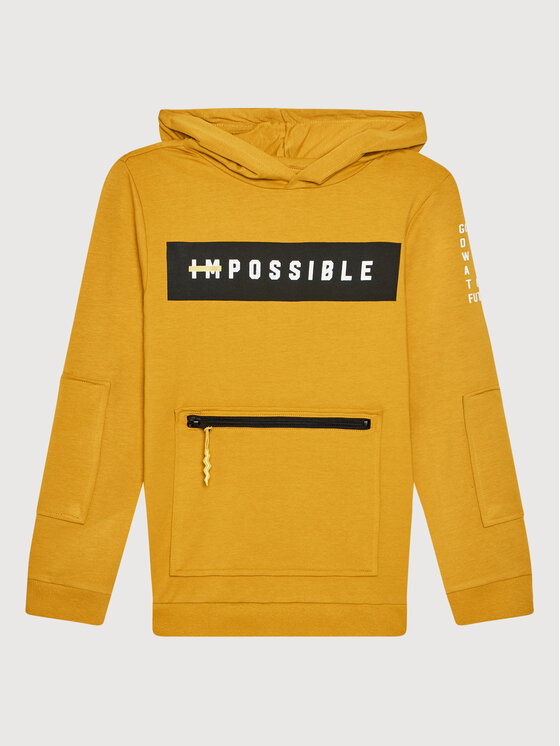 Felpa ZC1132301WHA Giallo Regular Fit