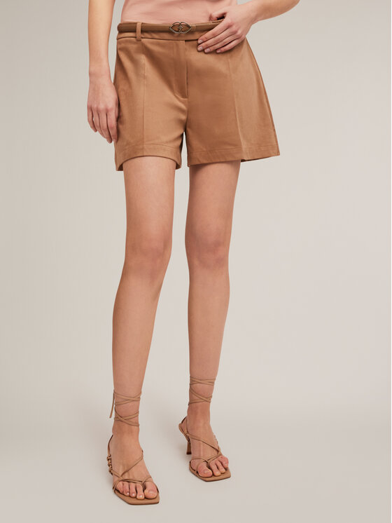 Motivi Motivi Pantaloncini P030Q004226N012 Écru Regular Fit