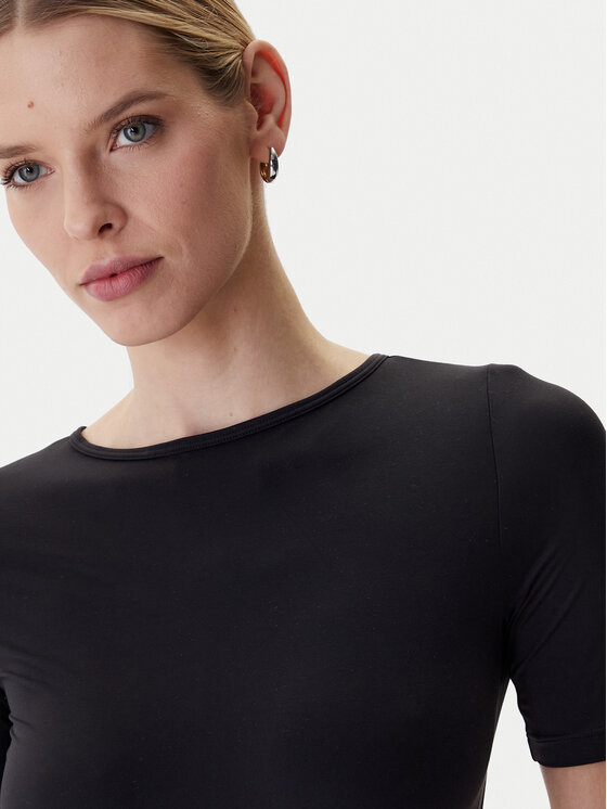 Guess Guess κορμάκι O6RM10 KCDE0 Μαύρο Slim Fit